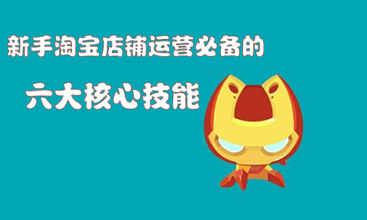 新手淘宝店铺运营必备的六大核心技能